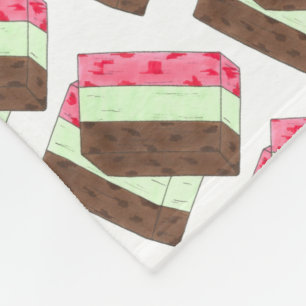 Cobertor De Velo Spumoni Italiano Gelato Sorvete Dessert Spumone