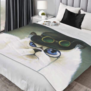 Cobertor De Velo Srta. Bartolomeu Gatinho