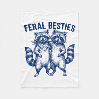 Cobertor De Velo Ssum Feral Ies Amizade Combinando Twinning Diverti