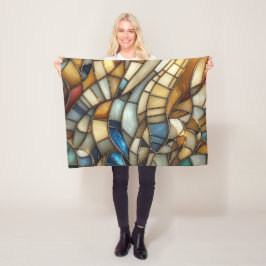 Cobertor De Velo Stained Glass Waves