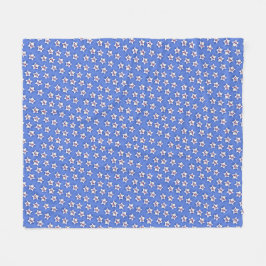 Cobertor De Velo Star Speckled EUA Westies KiniArt Fleece Blanket
