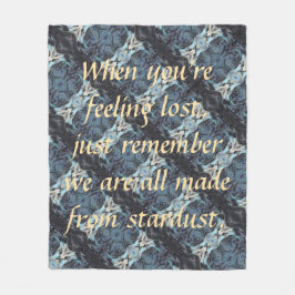 Cobertor De Velo Stardust Fleece Blanket
