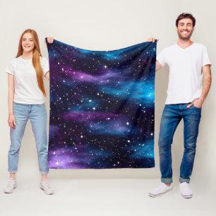 Cobertor De Velo Starry Sky Galaxy