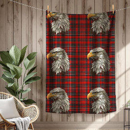 Cobertor De Velo Stars and Eagle Blanket Bold Spirit for July 4th