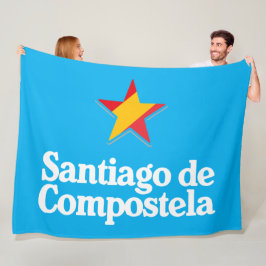 Cobertor De Velo Stars of Spain – Santiago de Compostela