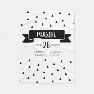 Cobertor De Velo Stat feito sob encomenda do bebê da cobertura da