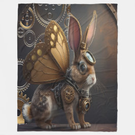 Cobertor De Velo Steampunk Bunny