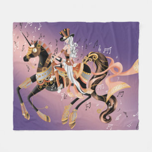 Cobertor De Velo Steampunk Fantasy Art