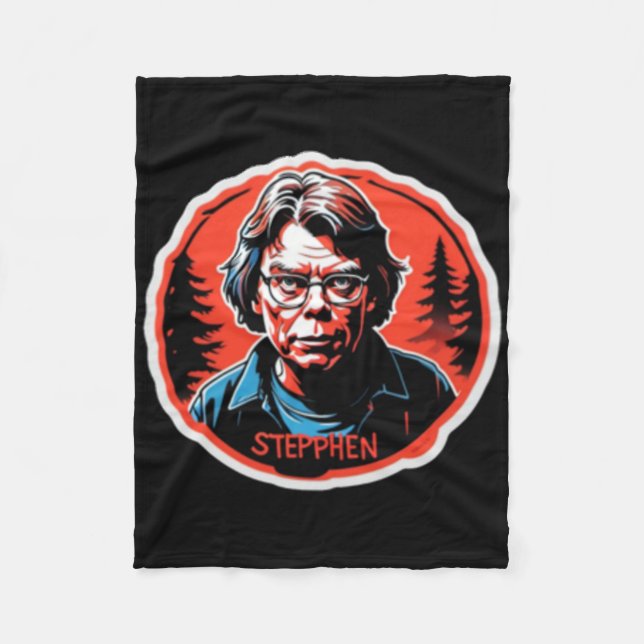 Cobertor De Velo Stephen King Sticker (Frente)