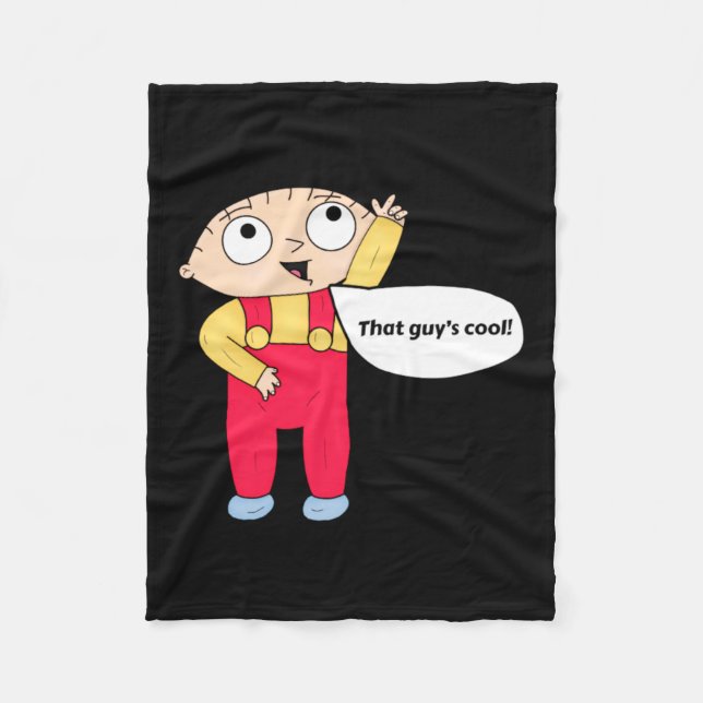 Cobertor De Velo Stewie Griffin (Frente)