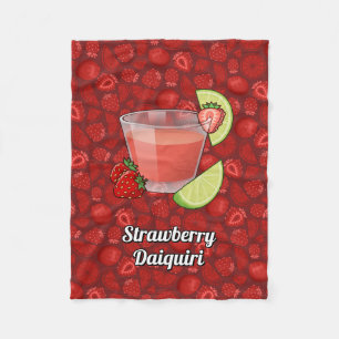 Cobertor De Velo Strawberry Daiquiri
