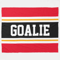 Stripes de Corrida GOALIE Preta Vermelho Negro Bri