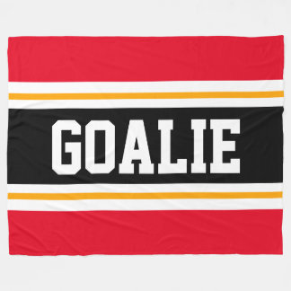 Cobertor De Velo Stripes de Corrida GOALIE Preta Vermelho Negro Bri