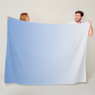 Cobertor De Velo Sua cor com gradiente de perda de brilho branco