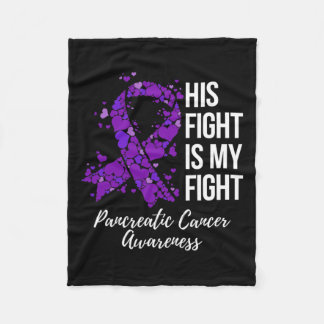 Cobertor De Velo Sua Luta É A Minha Consciência Do Câncer de pâncre