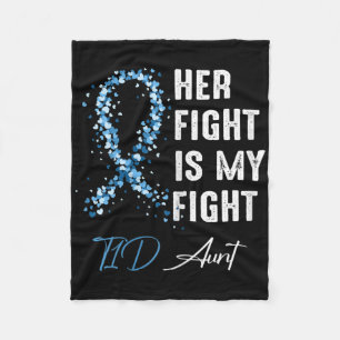Cobertor De Velo Sua Luta É Minha Luta Da Tia T1d Tipo 1 Diabetes A