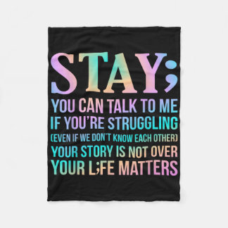 Cobertor De Velo Sua Vida É Um Feliz Gráfico De Apoio À Consciência