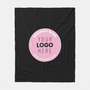 Cobertor De Velo Substituição fácil de logotipos e texto editável  