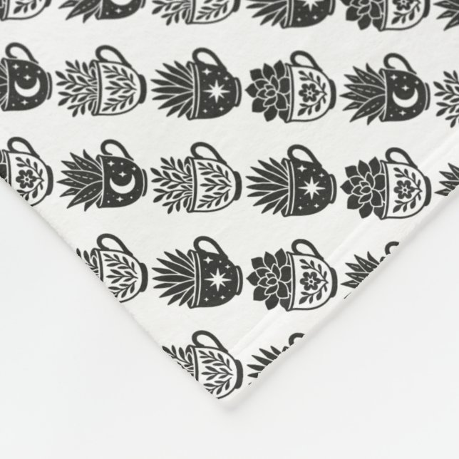 Cobertor De Velo Succulents Mugs (Quina)