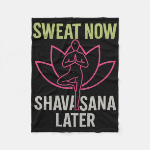 Cobertor De Velo Sude Agora Shavasana Depois Neon Ioga Lotus Gráfic