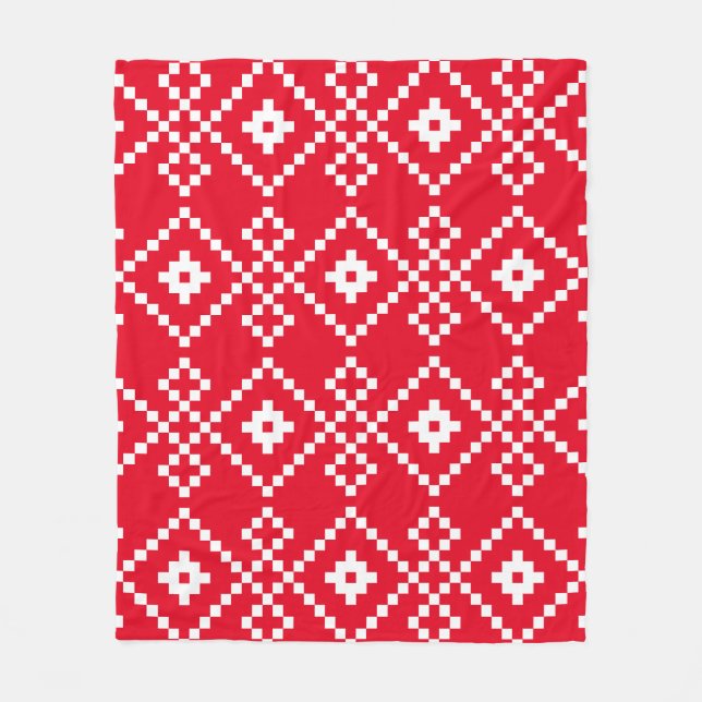 Cobertor De Velo Suéter de Natal (Frente)