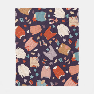 Cobertor De Velo Suéteres multicoloridos, aconchegantes, quentes, o