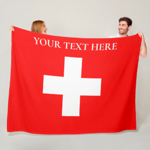 Cobertor De Velo Suiça personalizada Schweiz Suíça Europa