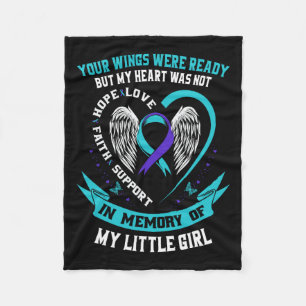 Cobertor De Velo Suicídio Sensibilização Camisa Filha Menina Preten