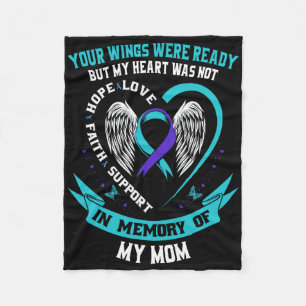 Cobertor De Velo Suicídio Sensibilização Camisa Mãe Filha Prevenção