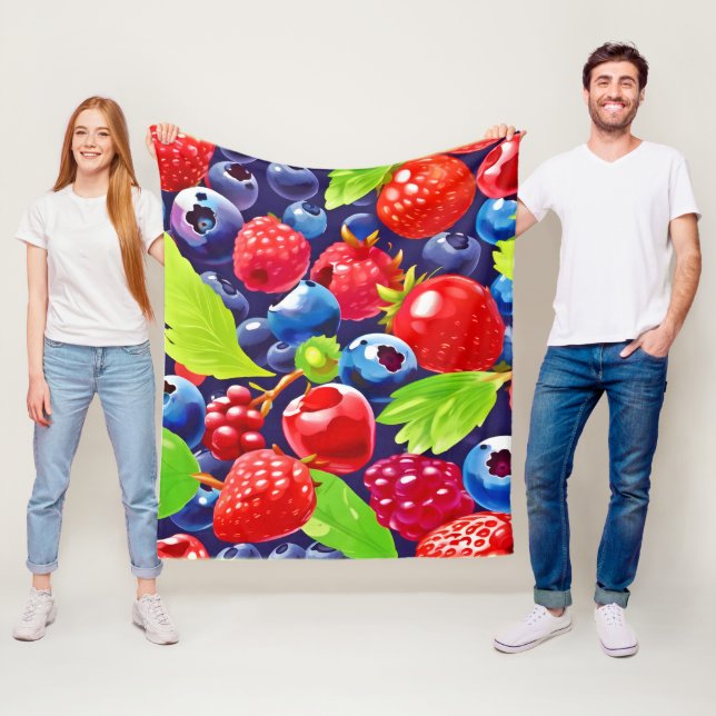 Cobertor De Velo Summer Berry Medley (In Situ)