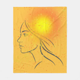 Cobertor De Velo Summer Goddess – Feminine Seasonal Art