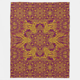 Cobertor De Velo Summer Lotus Fleece Blanket