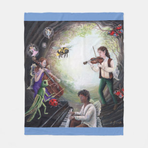 Cobertor De Velo Summer Solstice Fairy Concert