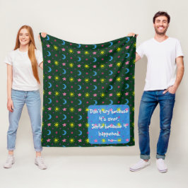 Cobertor De Velo Sun, Starts e Moon Fleece Blanket