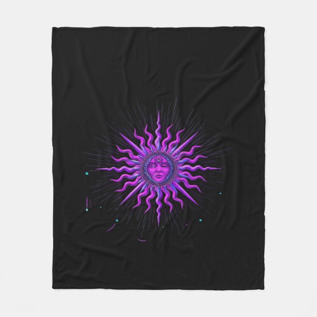 Cobertor De Velo Sun - Whimsigoth Graphic (Frente)