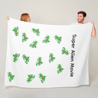 Cobertor De Velo Super Alien Movie Full Character Blanket