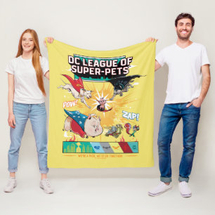Cobertor De Velo Super-animais: Somos um Pacote, Ficamos juntos!