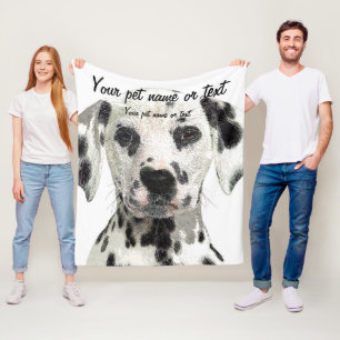 Cobertor De Velo Super Cachorro, Cachorro Dalmático Puppy