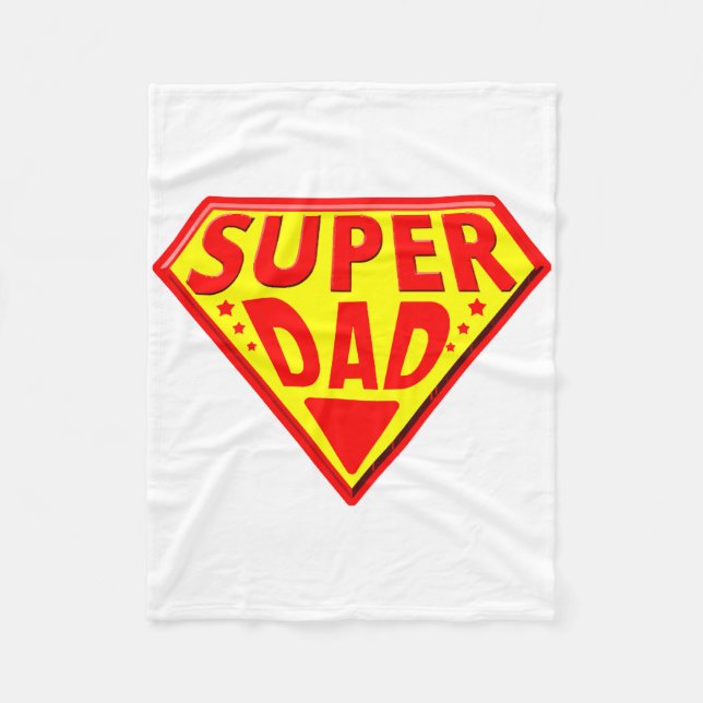 Cobertor De Velo Super Pai - Feliz Dia dos Pais (Frente)