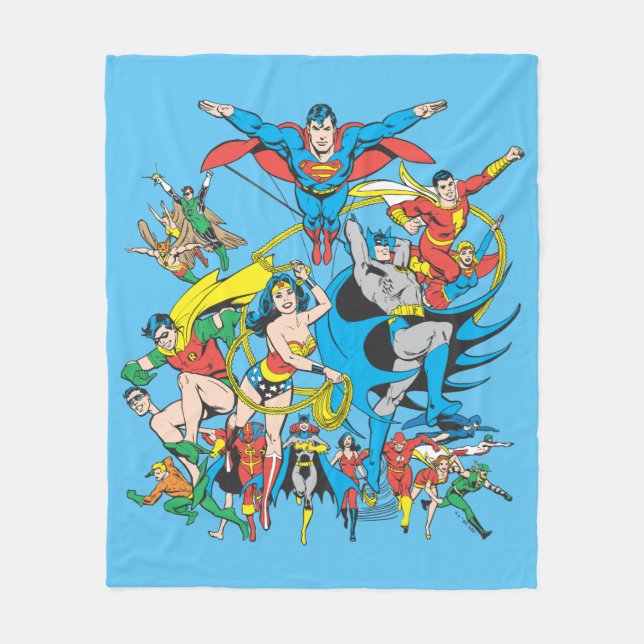 Cobertor De Velo Super Powers™ Collection 4 (Frente)