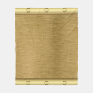 Cobertor De Velo Superfície de ouro de textura metálica