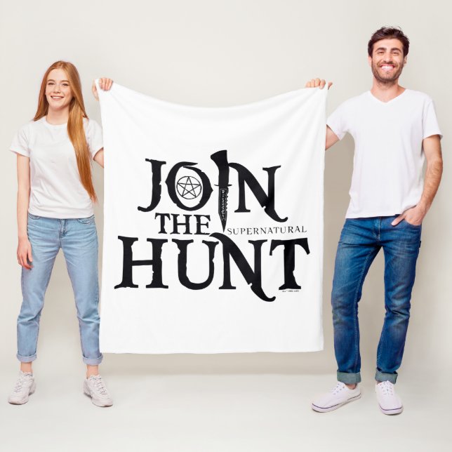 Cobertor De Velo Supernatural "Junte-se à Caça" (In Situ)