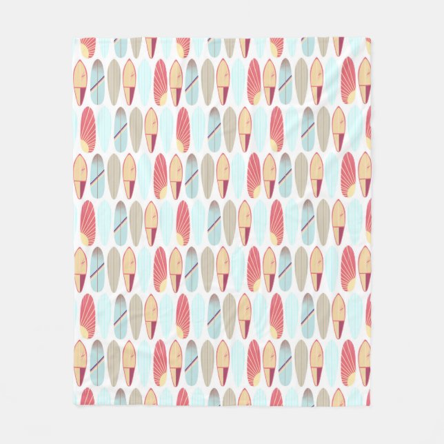 Cobertor De Velo Surfboard legal vermelha e azul  (Frente)