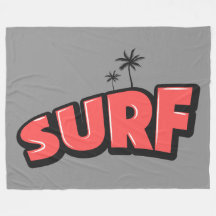 Surfe, apenas surfe. Em vermelho e cinza