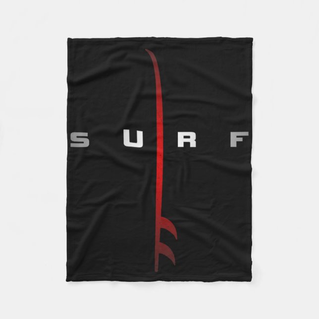 Cobertor De Velo Surfing Apparel - Surfer Surf  (Frente)