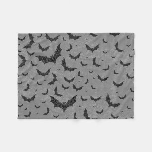 Cobertor De Velo Swarm Swirly Bat