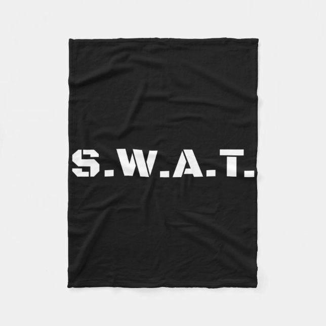 Cobertor De Velo Swat Team Boys Halloween Figurume Kids Tactical Un (Frente)