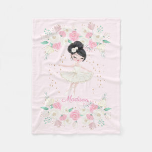 Cobertor De Velo Sweet Ballerina Personalizado