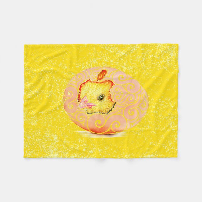 Cobertor De Velo Swirly Hatchling (Frente (Horizontal))