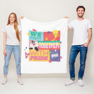 Cobertor De Velo SYLVESTER™ & TWEETY™| We Fight Together With Pride